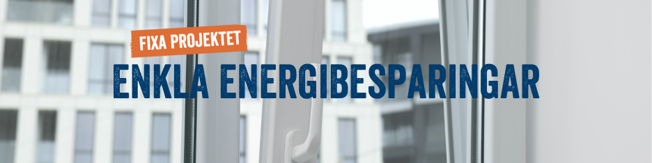 Enkla energibesparingar