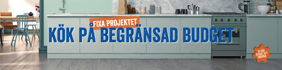 Köksrenovering på begränsad budget